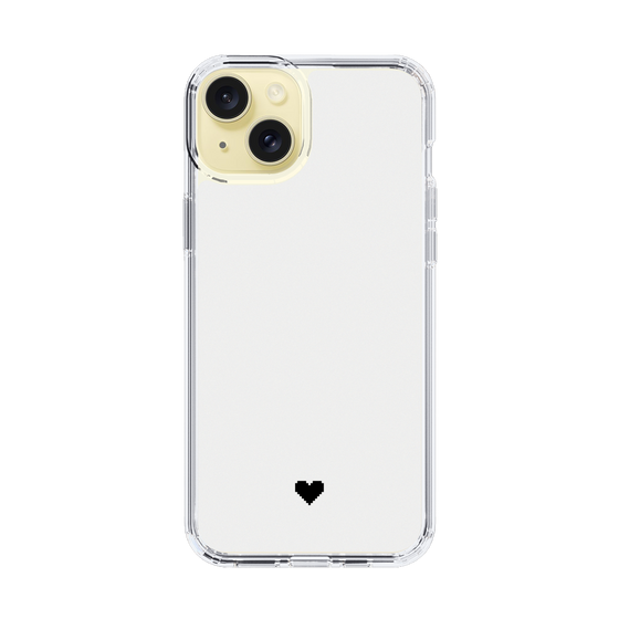 Slim Protection Case［ Original - Favorite Color Heart - White ］