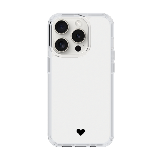 Slim Protection Case［ Original - Favorite Color Heart - White ］