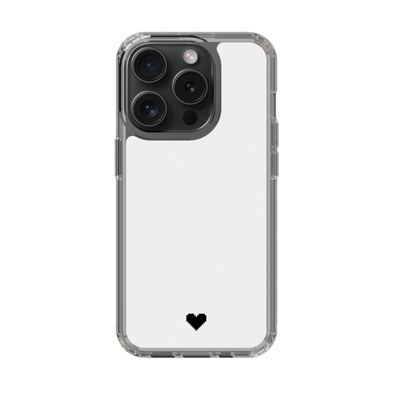 Slim Protection Case［ Original - Favorite Color Heart - White ］