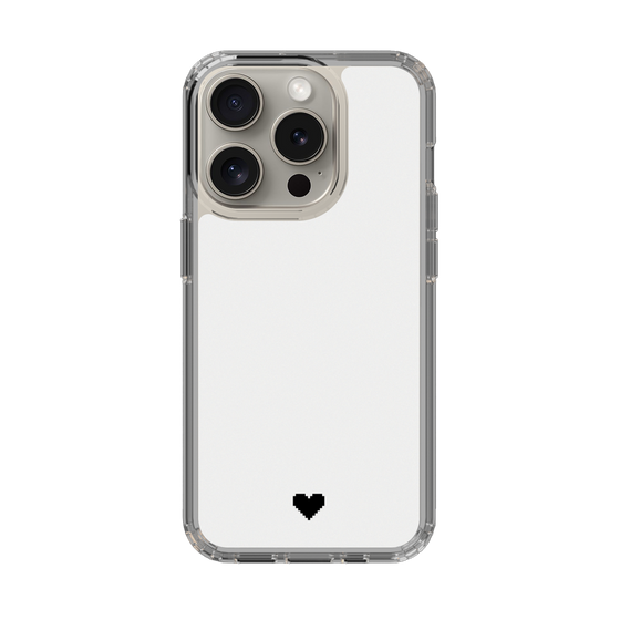 Slim Protection Case［ Original - Favorite Color Heart - White ］