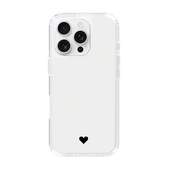 Slim Protection Case［ Original - Favorite Color Heart - White ］