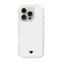 Slim Protection Case［ Original - Favorite Color Heart - White ］