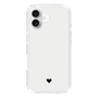 Slim Protection Case［ Original - Favorite Color Heart - White ］