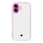 Slim Protection Case［ Original - Favorite Color Heart - White ］