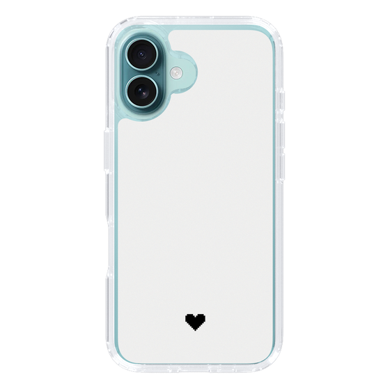 Slim Protection Case［ Original - Favorite Color Heart - White ］
