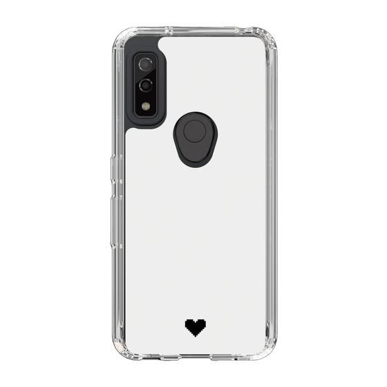 Slim Protection Case［ Original - Favorite Color Heart - White ］