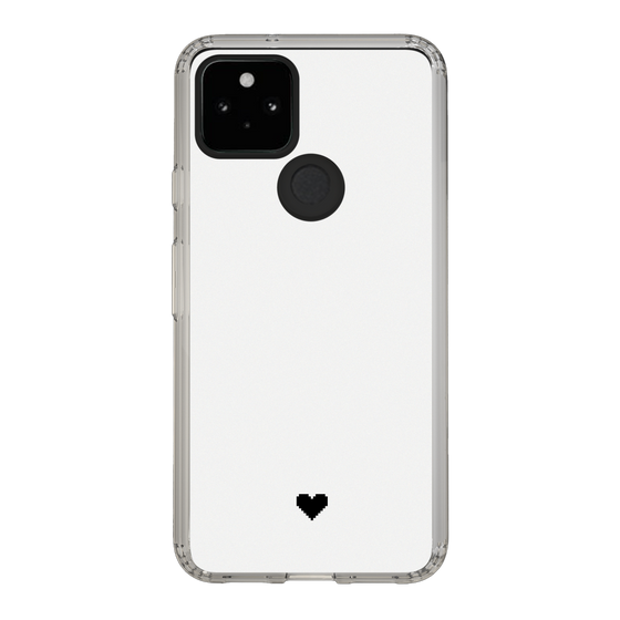 Slim Protection Case［ Original - Favorite Color Heart - White ］