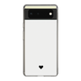 Slim Protection Case［ Original - Favorite Color Heart - White ］