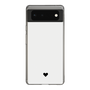 Slim Protection Case［ Original - Favorite Color Heart - White ］