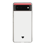 Slim Protection Case［ Original - Favorite Color Heart - White ］