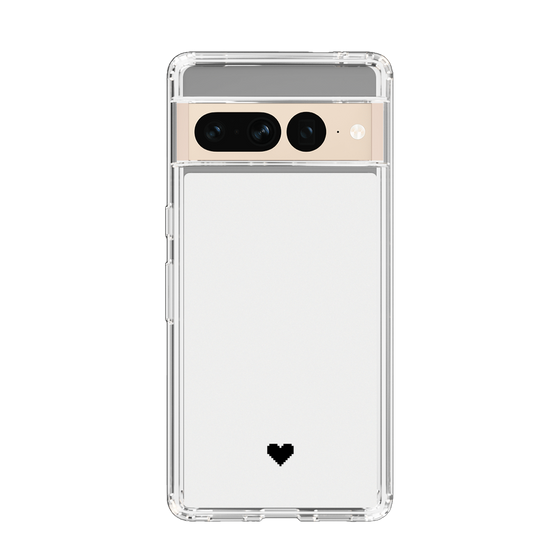 Slim Protection Case［ Original - Favorite Color Heart - White ］
