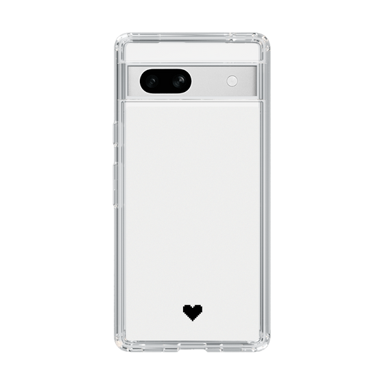 Slim Protection Case［ Original - Favorite Color Heart - White ］