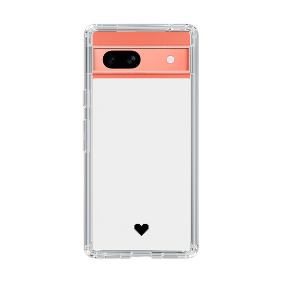 Slim Protection Case［ Original - Favorite Color Heart - White ］