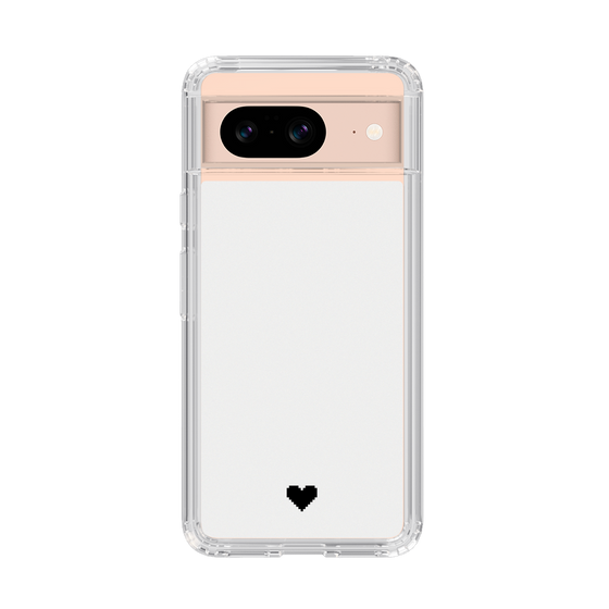 Slim Protection Case［ Original - Favorite Color Heart - White ］