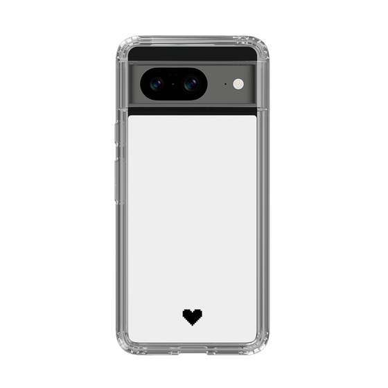 Slim Protection Case［ Original - Favorite Color Heart - White ］