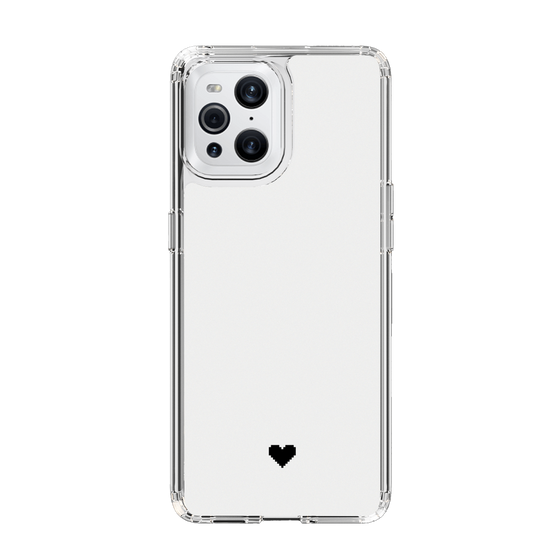 Slim Protection Case［ Original - Favorite Color Heart - White ］