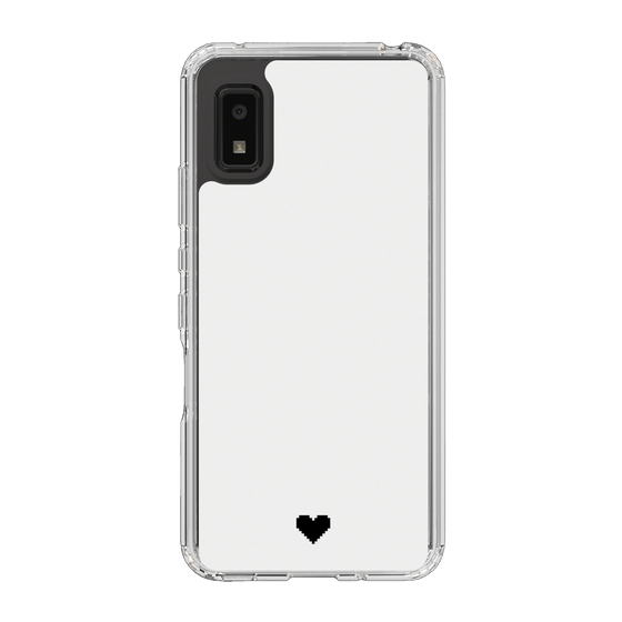 Slim Protection Case［ Original - Favorite Color Heart - White ］