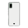 Slim Protection Case［ Original - Favorite Color Heart - White ］