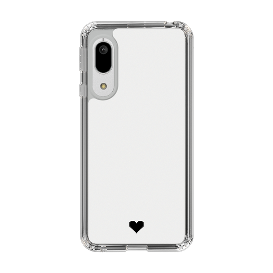 Slim Protection Case［ Original - Favorite Color Heart - White ］