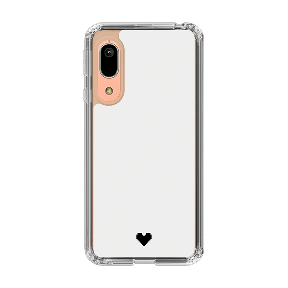 Slim Protection Case［ Original - Favorite Color Heart - White ］