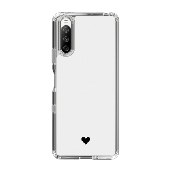 Slim Protection Case［ Original - Favorite Color Heart - White ］