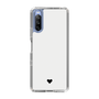 Slim Protection Case［ Original - Favorite Color Heart - White ］