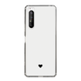Slim Protection Case［ Original - Favorite Color Heart - White ］