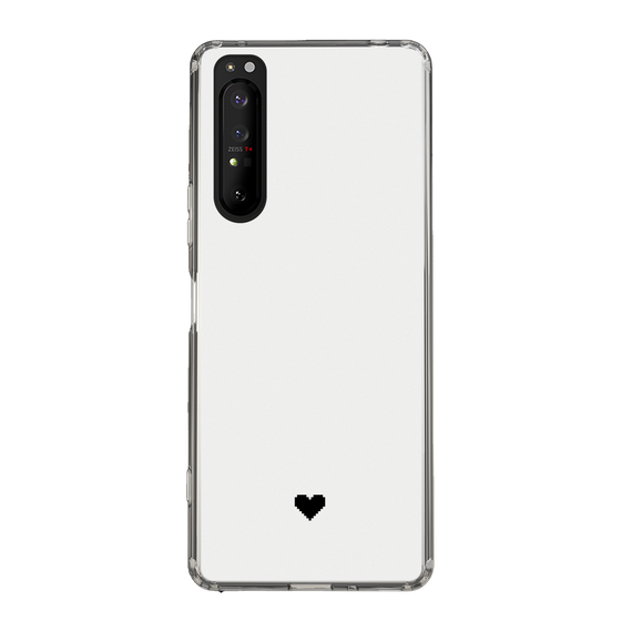 Slim Protection Case［ Original - Favorite Color Heart - White ］