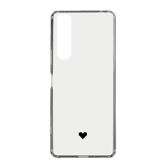 Slim Protection Case［ Original - Favorite Color Heart - White ］