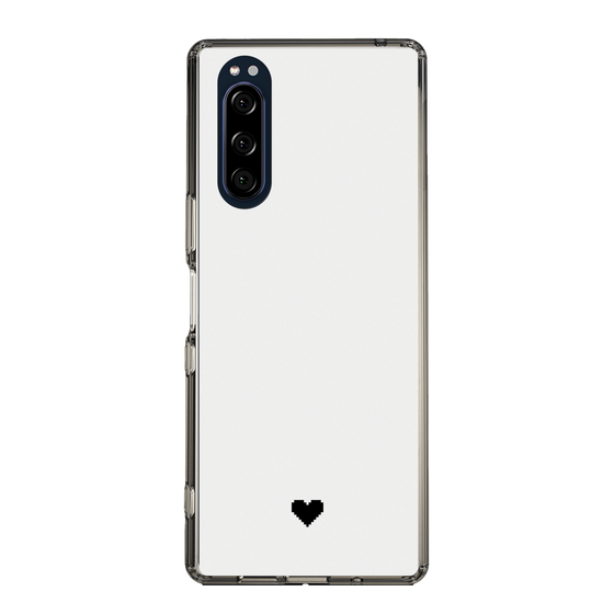 Slim Protection Case［ Original - Favorite Color Heart - White ］