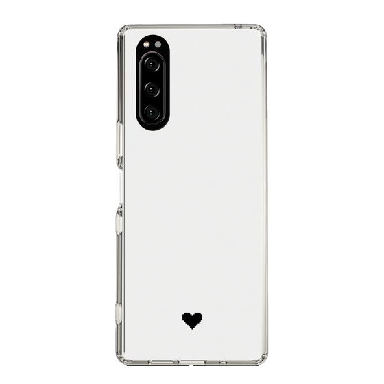 Slim Protection Case［ Original - Favorite Color Heart - White ］