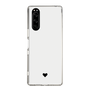 Slim Protection Case［ Original - Favorite Color Heart - White ］