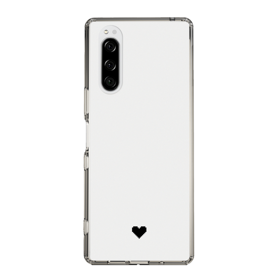 Slim Protection Case［ Original - Favorite Color Heart - White ］