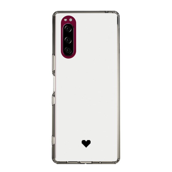 Slim Protection Case［ Original - Favorite Color Heart - White ］