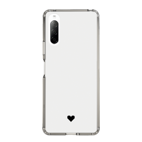 Slim Protection Case［ Original - Favorite Color Heart - White ］