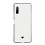 Slim Protection Case［ Original - Favorite Color Heart - White ］