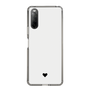 Slim Protection Case［ Original - Favorite Color Heart - White ］