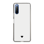 Slim Protection Case［ Original - Favorite Color Heart - White ］