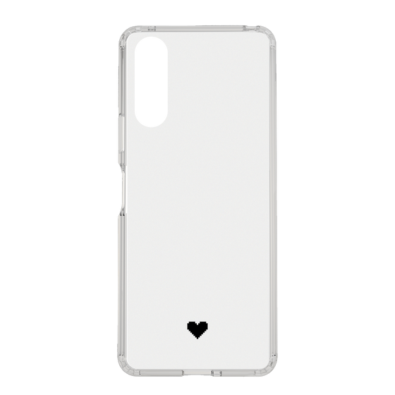 Slim Protection Case［ Original - Favorite Color Heart - White ］
