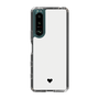 Slim Protection Case［ Original - Favorite Color Heart - White ］