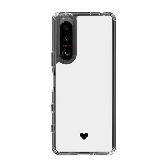 Slim Protection Case［ Original - Favorite Color Heart - White ］