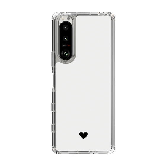 Slim Protection Case［ Original - Favorite Color Heart - White ］