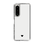 Slim Protection Case［ Original - Favorite Color Heart - White ］