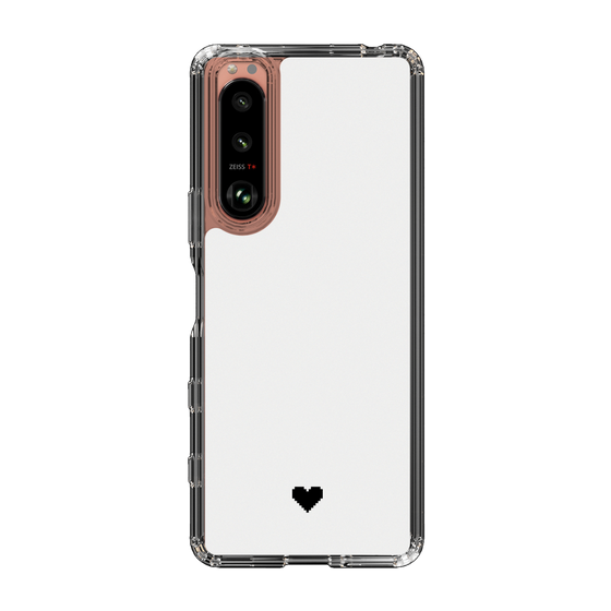 Slim Protection Case［ Original - Favorite Color Heart - White ］