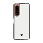 Slim Protection Case［ Original - Favorite Color Heart - White ］