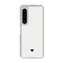 Slim Protection Case［ Original - Favorite Color Heart - White ］