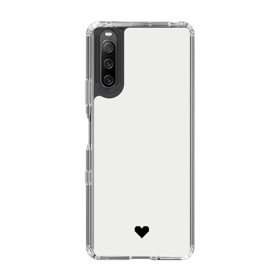 Slim Protection Case［ Original - Favorite Color Heart - White ］