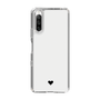 Slim Protection Case［ Original - Favorite Color Heart - White ］