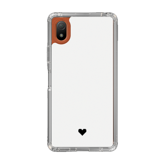 Slim Protection Case［ Original - Favorite Color Heart - White ］