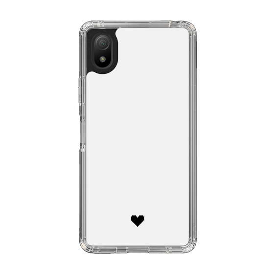 Slim Protection Case［ Original - Favorite Color Heart - White ］